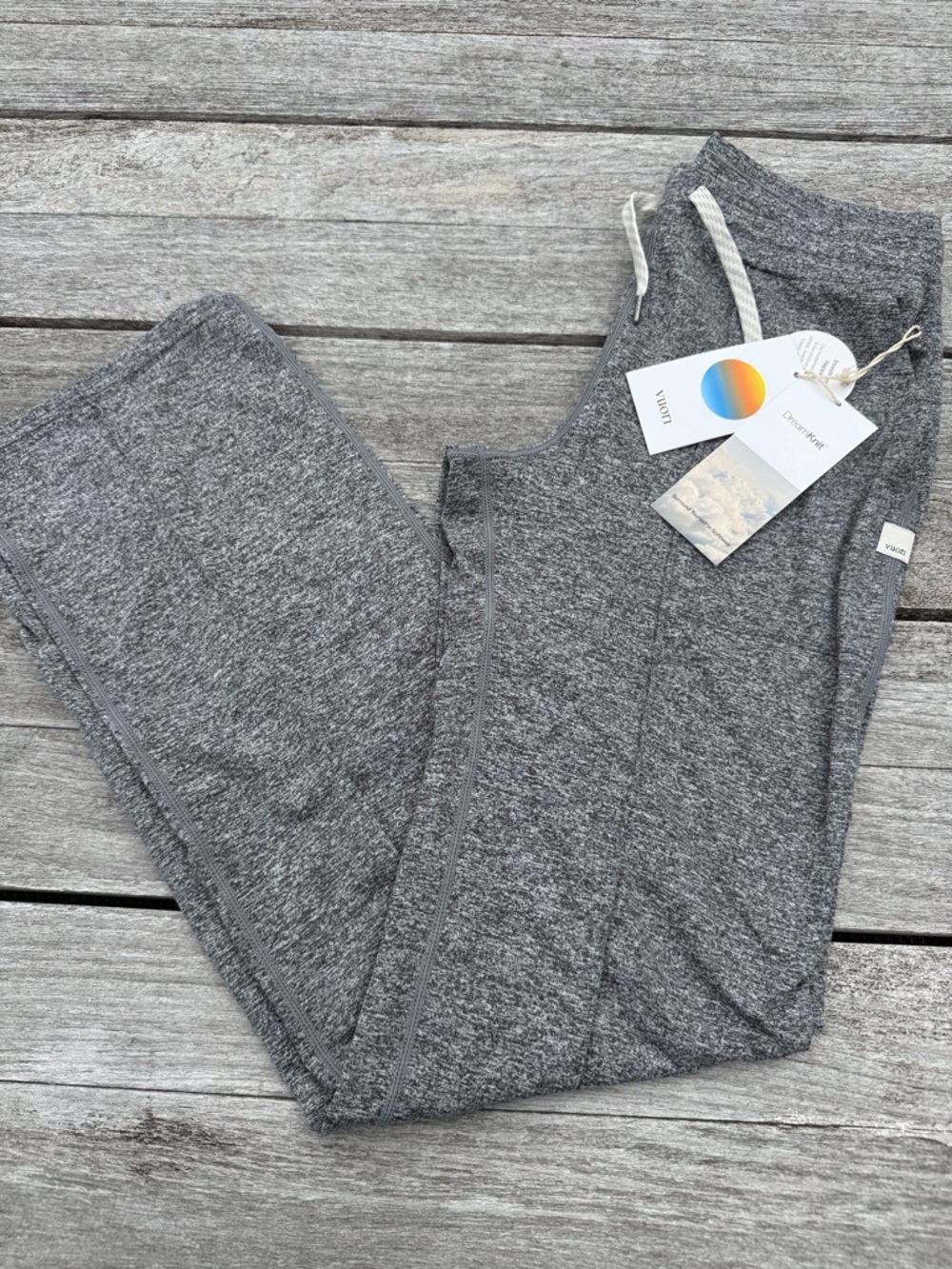 Vuori Halo‎ Wideleg Pant – Heather Grey | Women’s XS NWT DreamKnit
